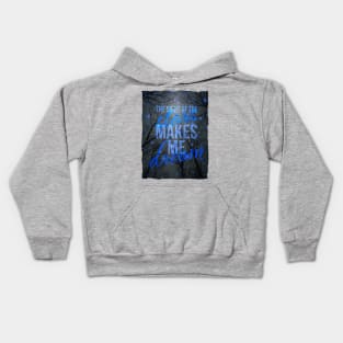 The Sight of the Stars Makes Me Dream Kids Hoodie